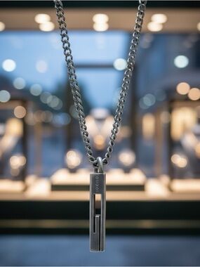 GUCCI Tom Ford Era Silver Ag925 Necklace